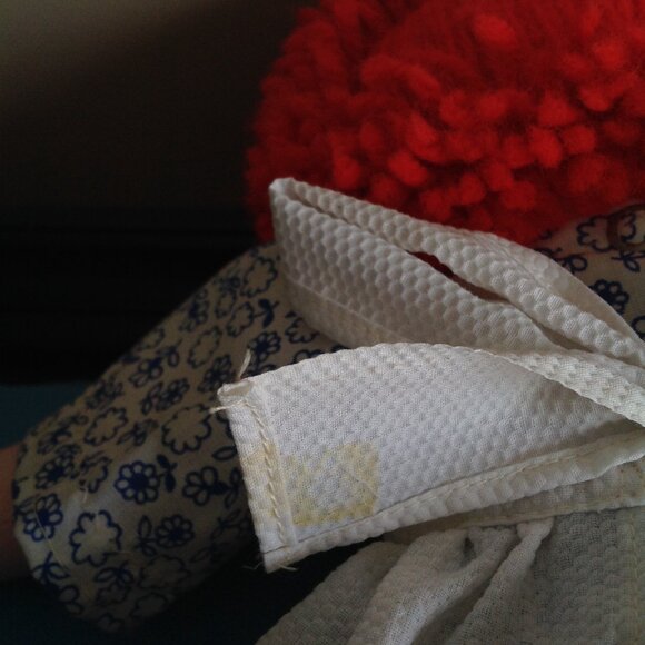 Vintage Raggedy Ann and Andy Plush Decorative Dolls - Picture 10 of 13